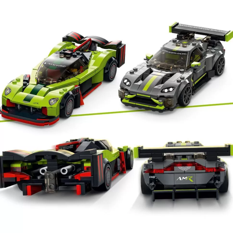 * Juegos De Construcción^ Speed Champions 76910 Aston Martin Valkyrie Amr Pro Y Aston Martin Vantage Gt3