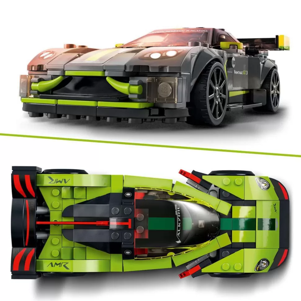 * Juegos De Construcción^ Speed Champions 76910 Aston Martin Valkyrie Amr Pro Y Aston Martin Vantage Gt3