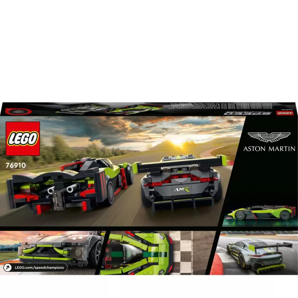 * Juegos De Construcción^ Speed Champions 76910 Aston Martin Valkyrie Amr Pro Y Aston Martin Vantage Gt3