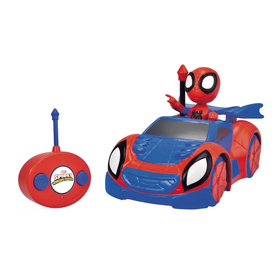 Spiderman Spidey And His Amazing Friends Radio Control Web Crawler 1:24* Vehículos Y Radio Control