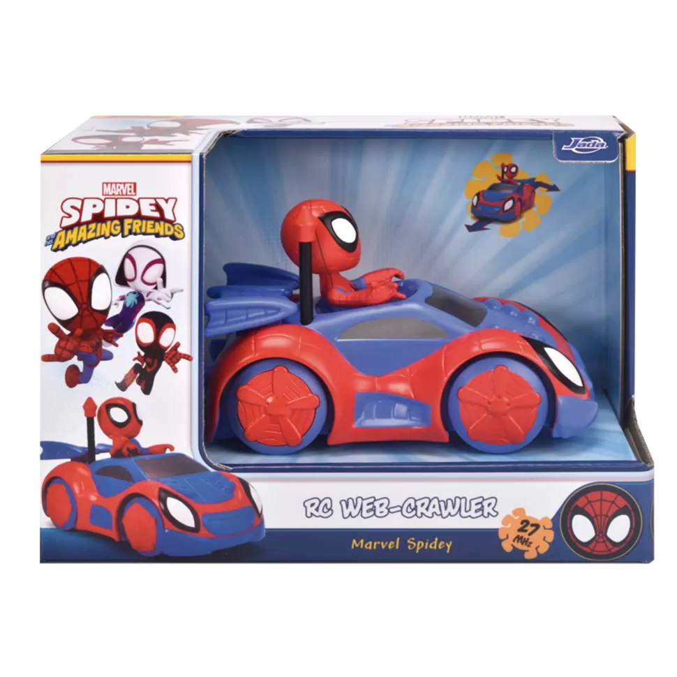 Spiderman Spidey And His Amazing Friends Radio Control Web Crawler 1:24* Vehículos Y Radio Control