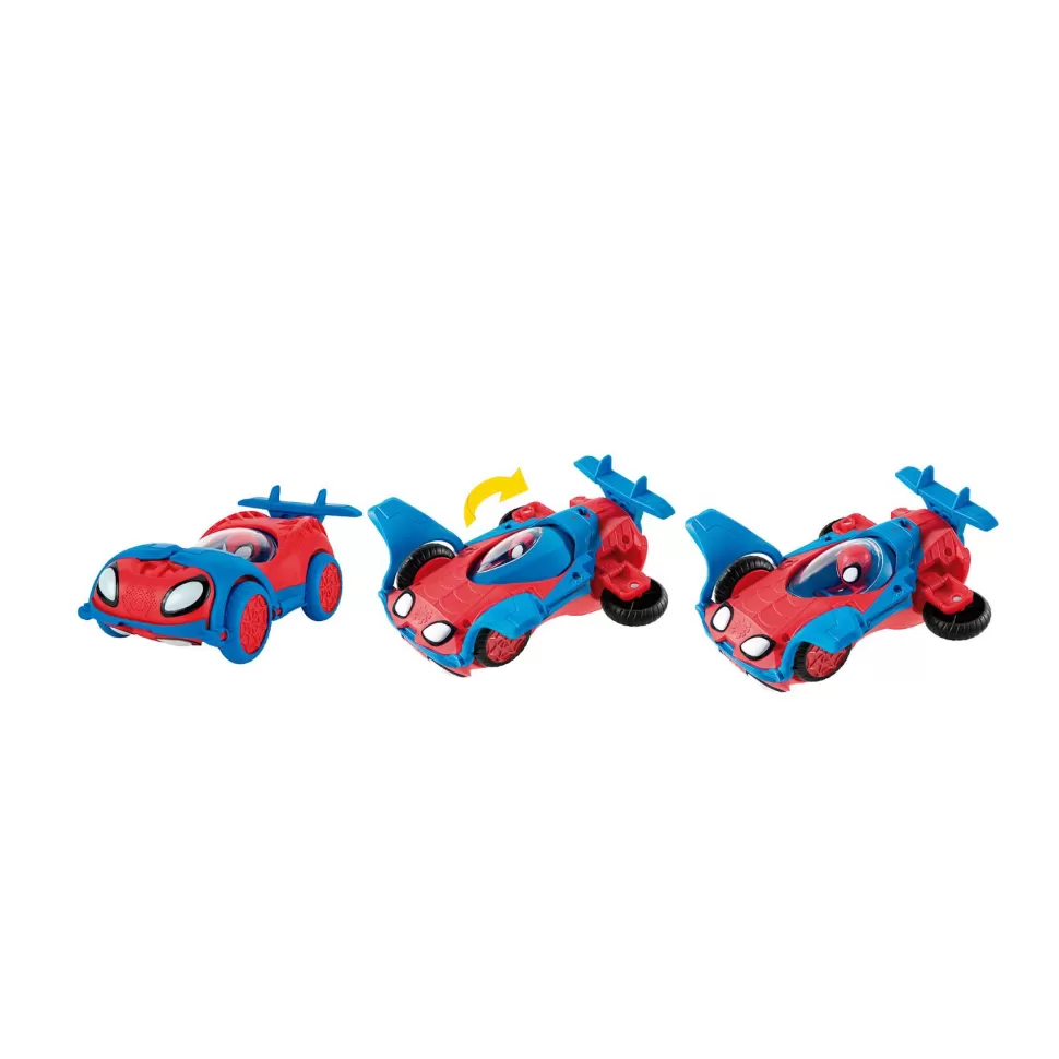 Spiderman Vehículos Y Radio Control^Spidey And His Amazing Friends Vehiculo Spidey Flip And Jet