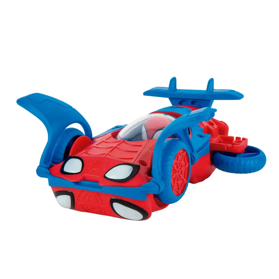 Spiderman Vehículos Y Radio Control^Spidey And His Amazing Friends Vehiculo Spidey Flip And Jet