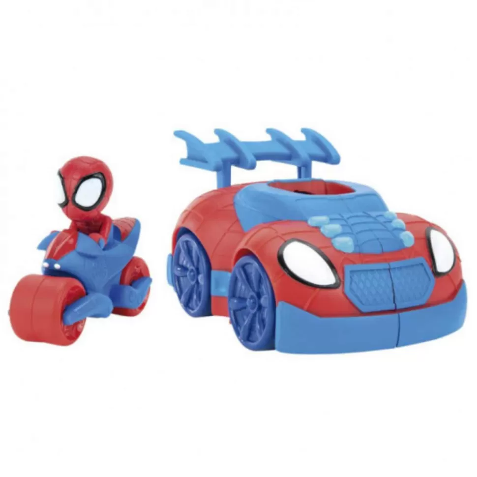 Spiderman Spidey And His Amazing Friends Vehiculo Web Strike 2 En 1* Vehículos Y Radio Control