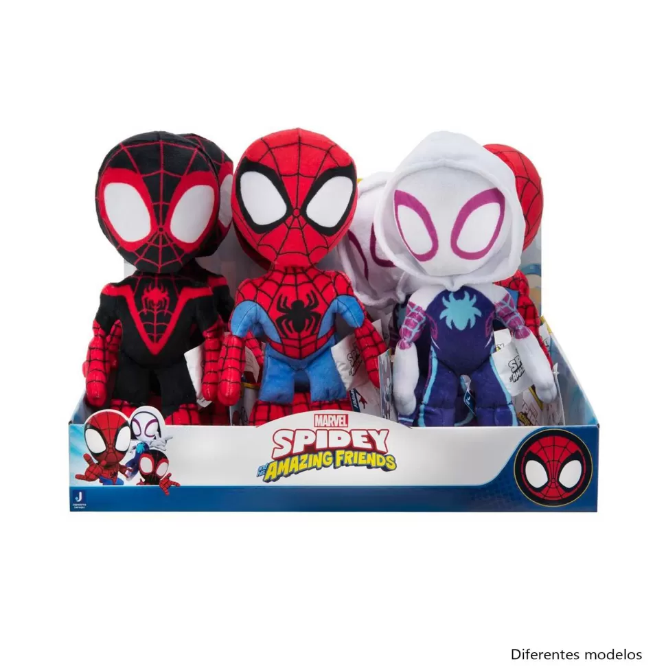 Spiderman Spidey And His Friend Peluche Superheroe 20 Cm Diferentes Modelos* Peluches