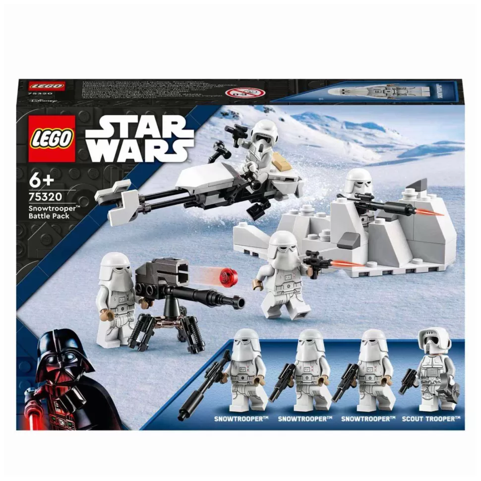 * Star Wars 75320 Pack De Combate Soldados De Las Nieves* Juegos De Construcción