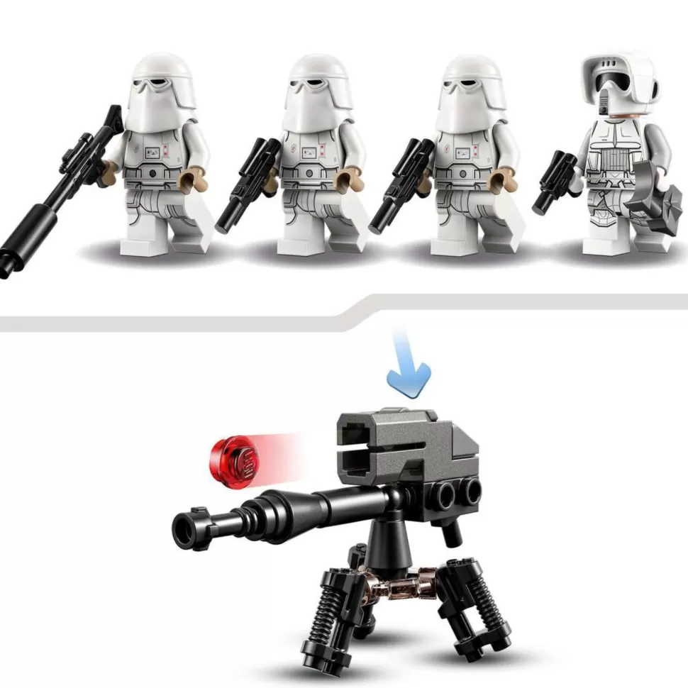 * Star Wars 75320 Pack De Combate Soldados De Las Nieves* Juegos De Construcción