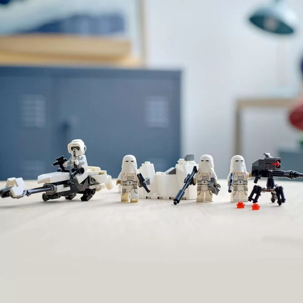 * Star Wars 75320 Pack De Combate Soldados De Las Nieves* Juegos De Construcción