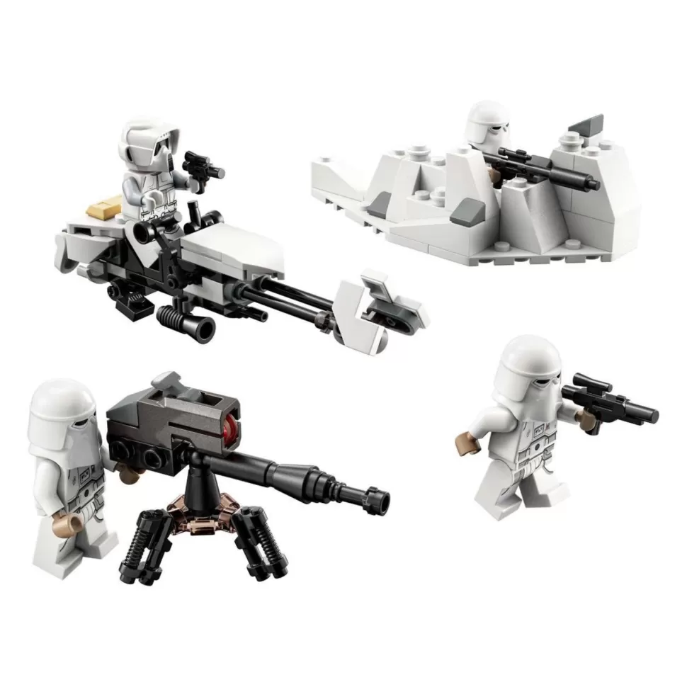 * Star Wars 75320 Pack De Combate Soldados De Las Nieves* Juegos De Construcción