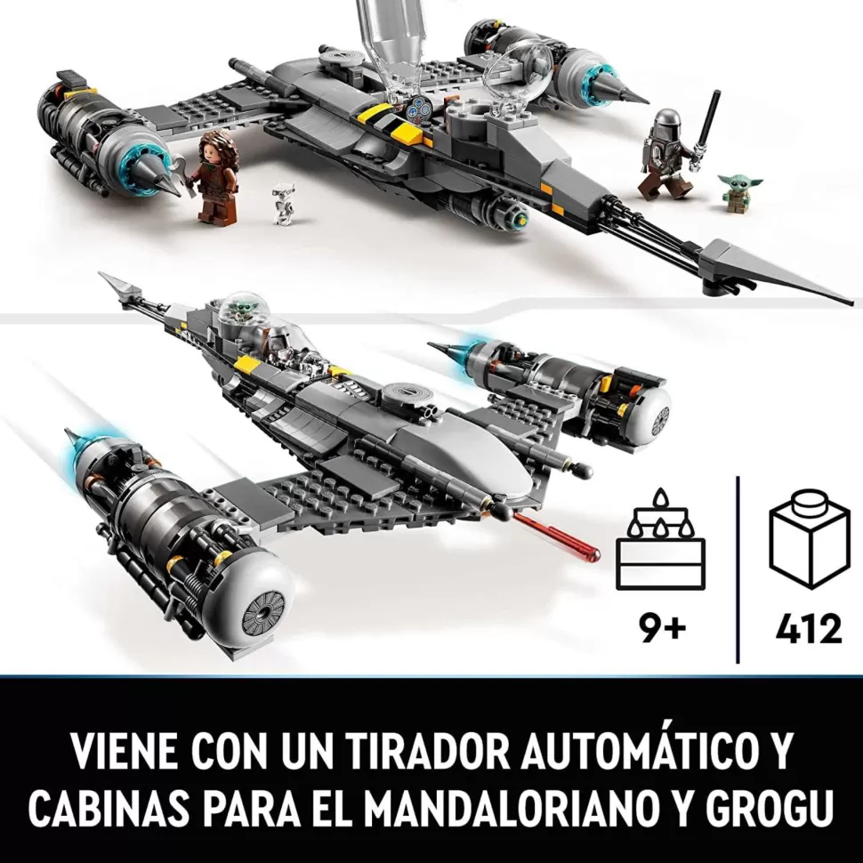 * Star Wars Caza Estelar N1 De The Mandalorian 75325* Juegos De Construcción