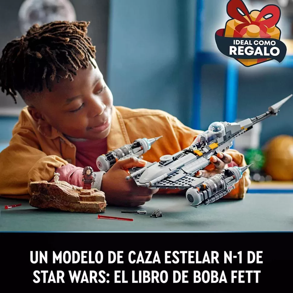 * Star Wars Caza Estelar N1 De The Mandalorian 75325* Juegos De Construcción