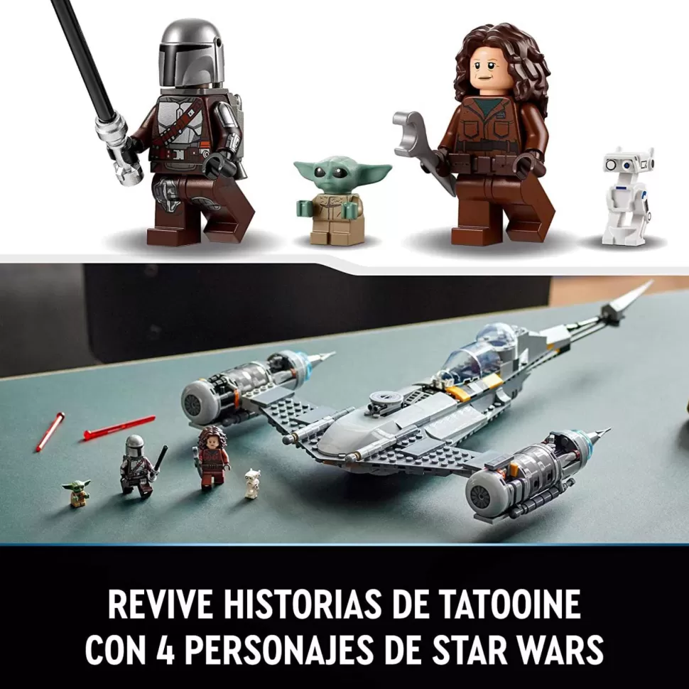 * Star Wars Caza Estelar N1 De The Mandalorian 75325* Juegos De Construcción