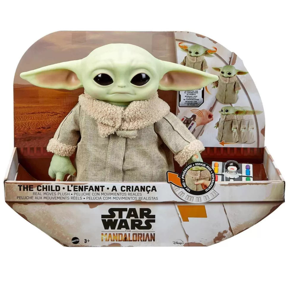 The Mandalorian Figuras Y Minimundos^Star Wars Peluche El Nino Juguete 3 Anos