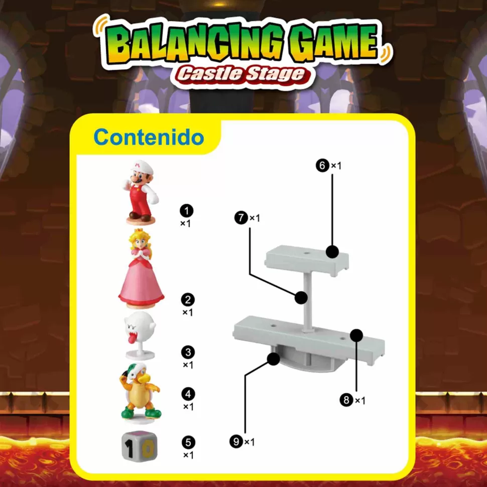 Super Mario Balancing Game Castle Stage* Juegos De Mesa
