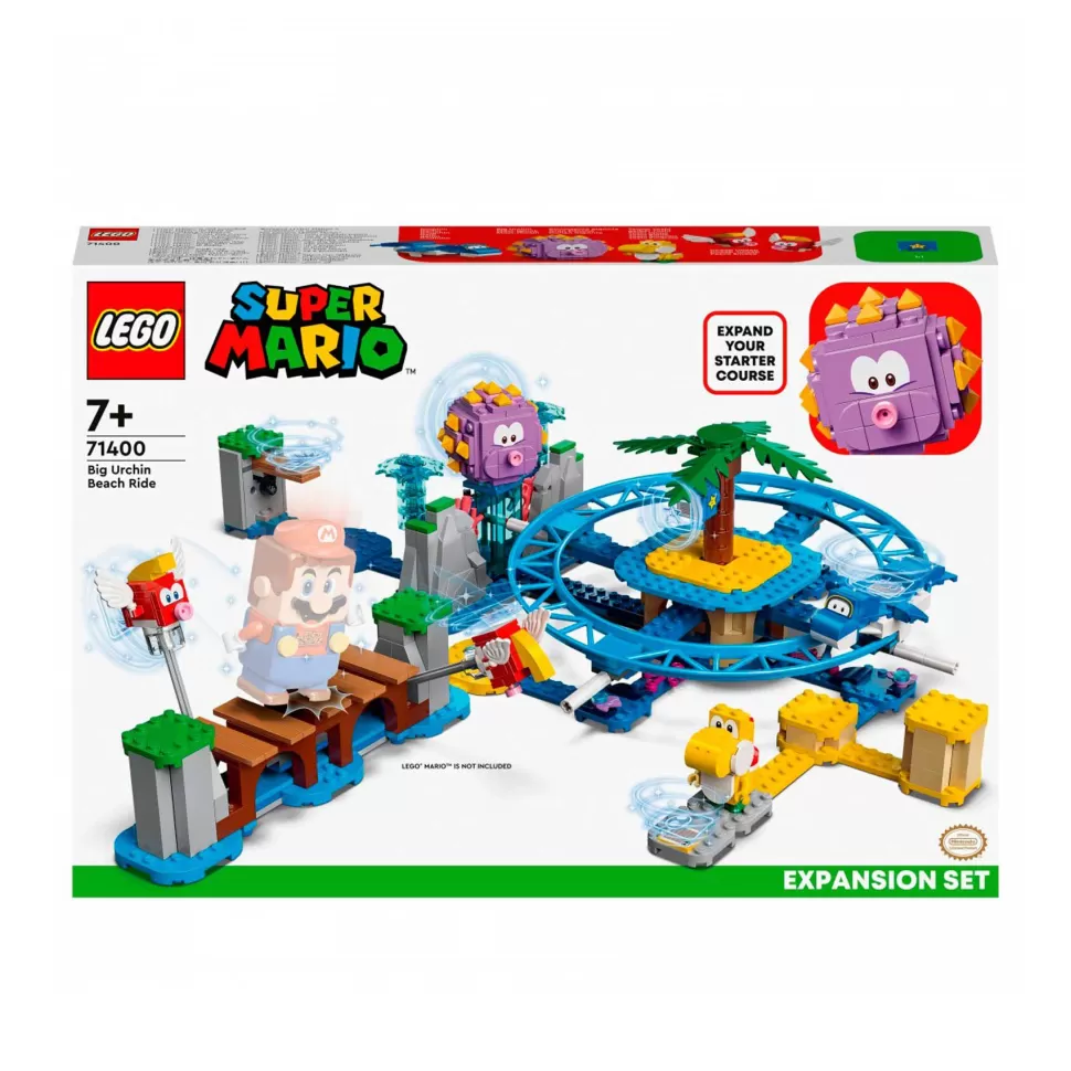 * Juegos De Construcción^ Super Mario Set De Expansion: Desafio En Las Olas Contra El Gran Erincho 71400