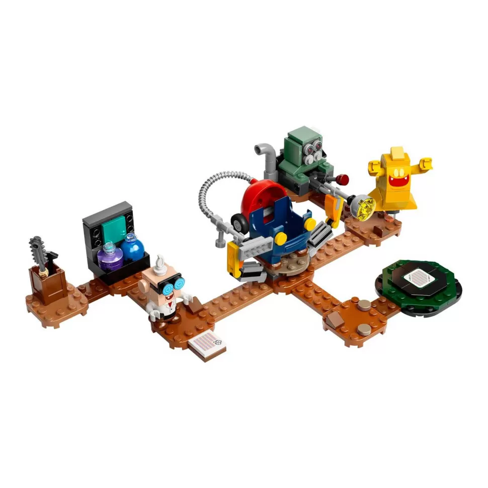* Juegos De Construcción^ Super Mario Set De Expansion: Laboratorio Y Succionaentes De Luigi'S Mansion 71397