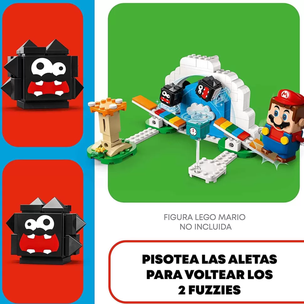 * Super Mario Set De Expansion Trampolines De Los Fuzzies 71405* Juegos De Construcción