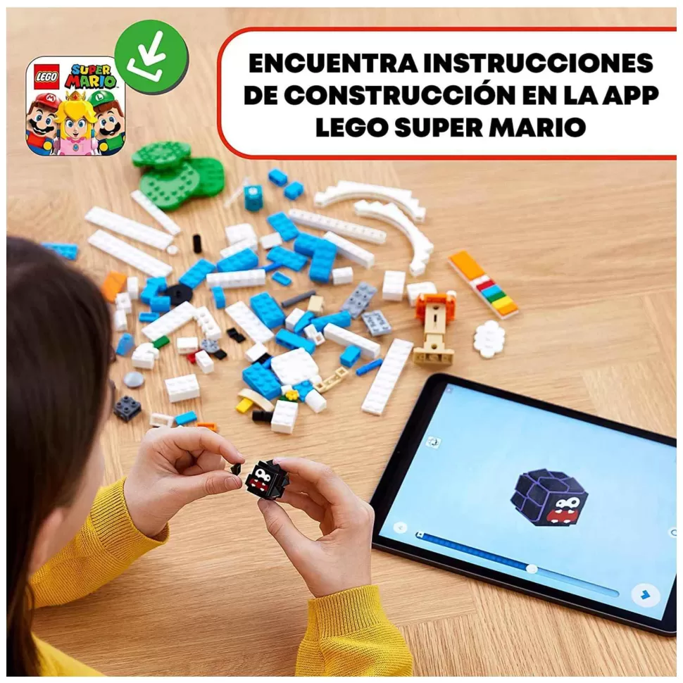 * Super Mario Set De Expansion Trampolines De Los Fuzzies 71405* Juegos De Construcción