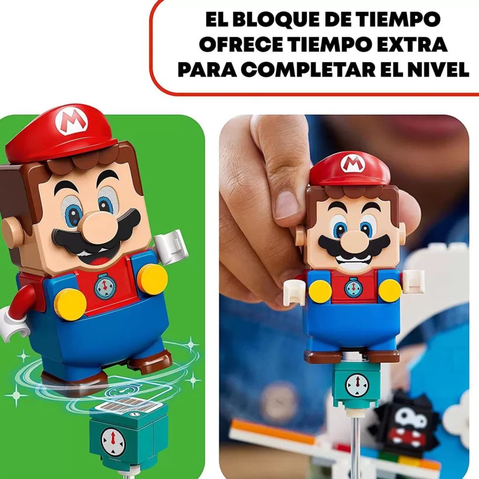 * Super Mario Set De Expansion Trampolines De Los Fuzzies 71405* Juegos De Construcción