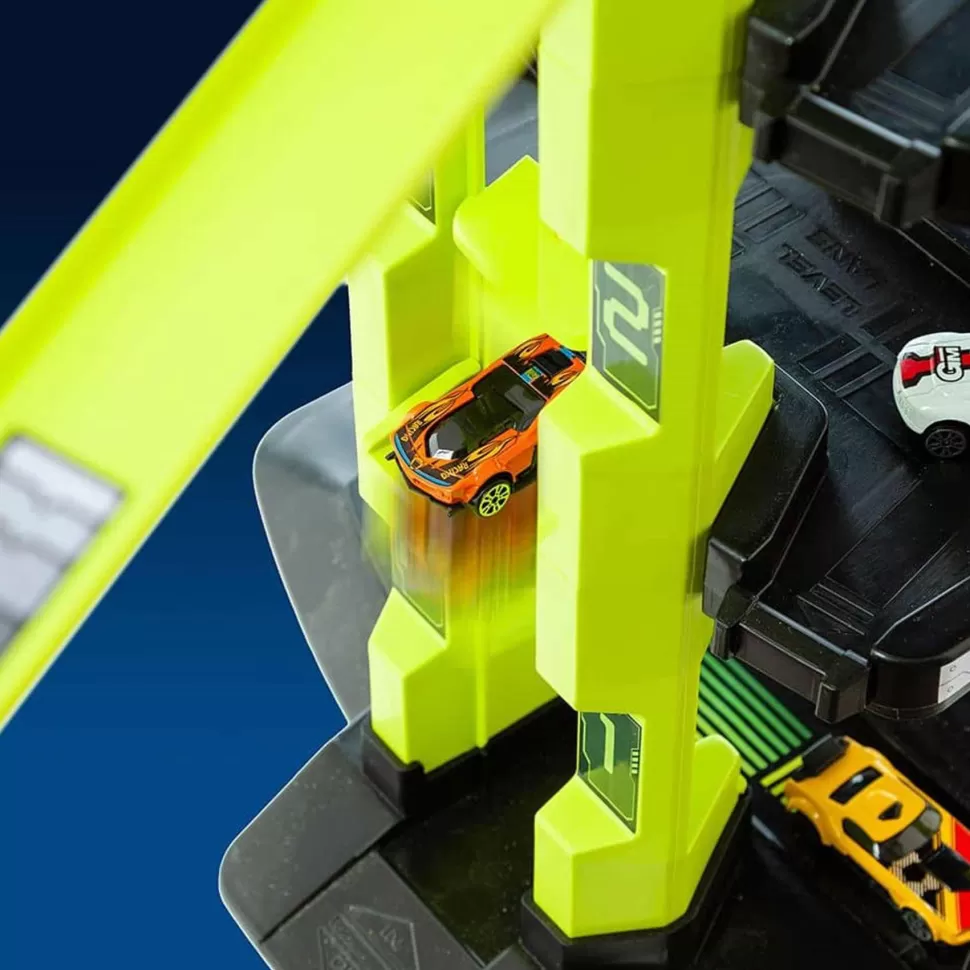 Molto Vehículos Y Radio Control^Super Mega Parking 5 Plantas Con Pistas Y 5 Coches
