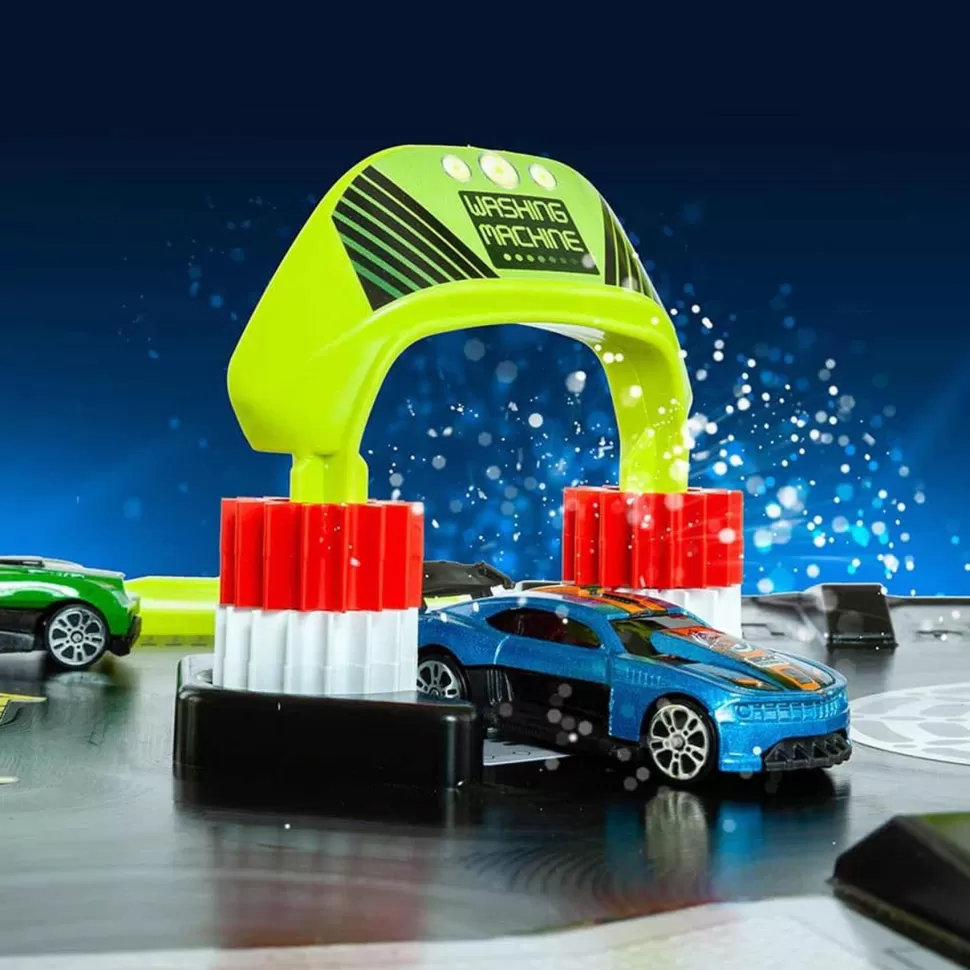 Molto Vehículos Y Radio Control^Super Mega Parking 5 Plantas Con Pistas Y 5 Coches