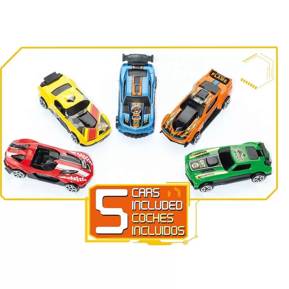 Molto Vehículos Y Radio Control^Super Mega Parking 5 Plantas Con Pistas Y 5 Coches