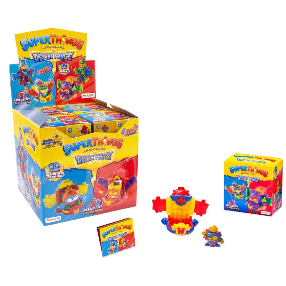 Superthings Figuras Y Minimundos^ Serie 10 Rescue Force Kazoom Jet Diferentes Modelos
