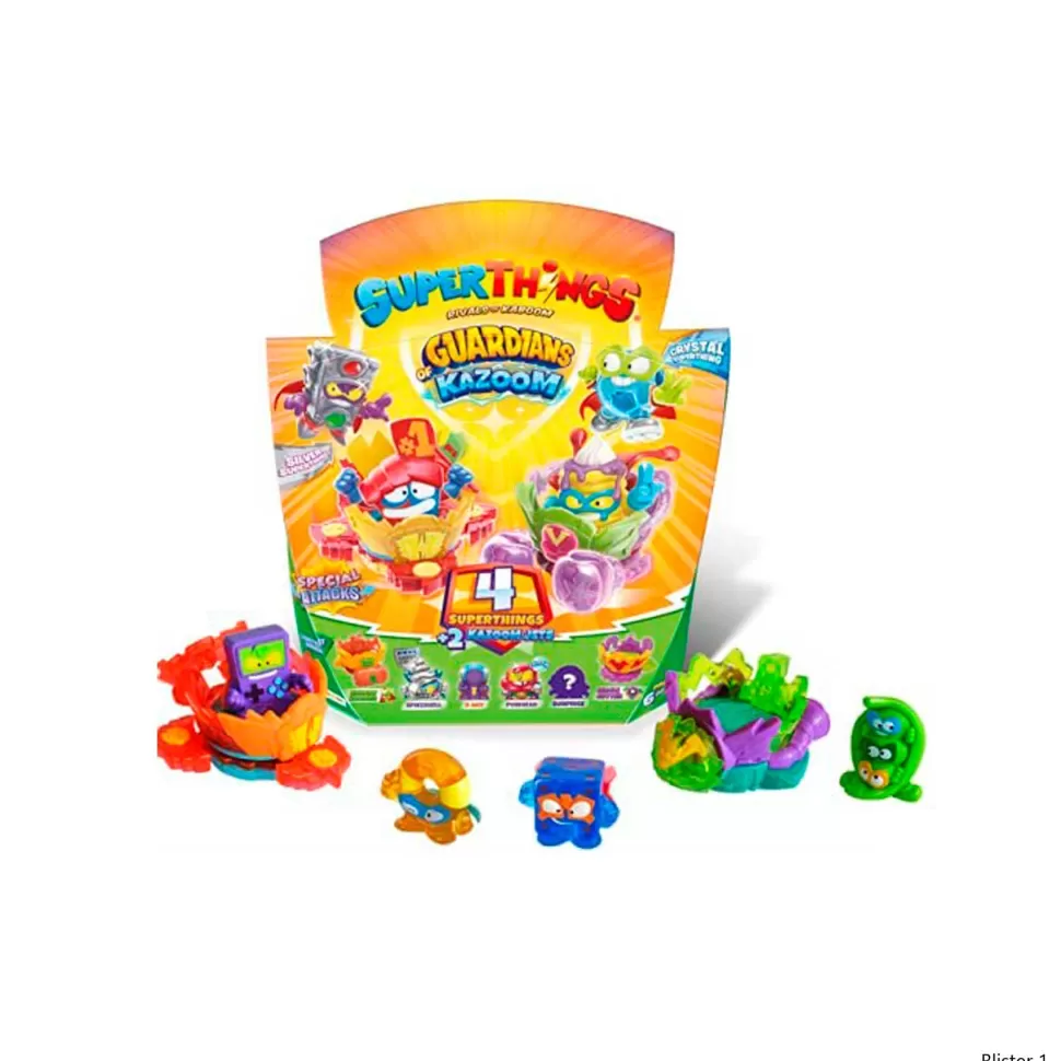Superthings Serie 9Blister 2 Kazoom Jets + 4 Diferentes Packs* Figuras Y Minimundos