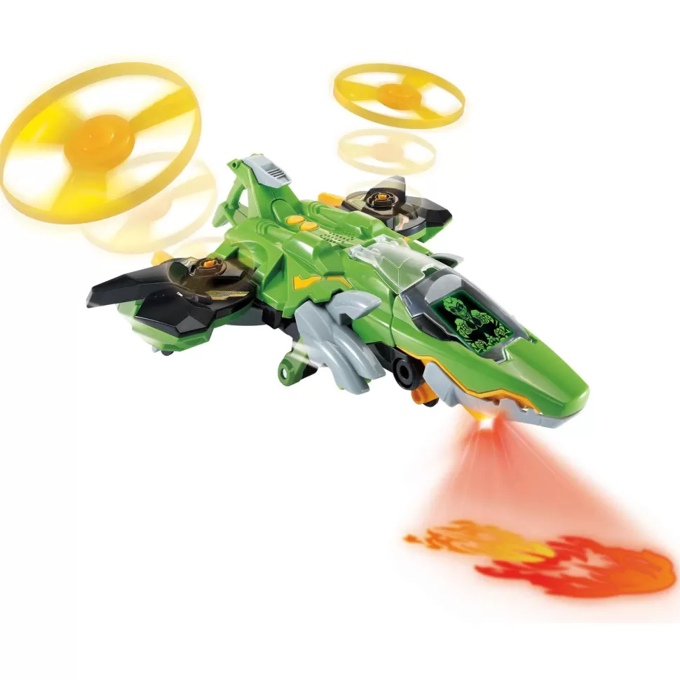 VTech Switch & Go Dinos Rotor El Tericinosaurio Avion De Combate* Figuras Y Minimundos