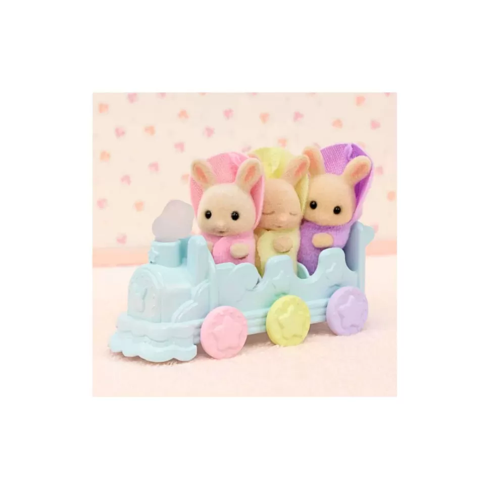 Sylvanian Families La Hora Del Bano De Los Trillizos* Figuras Y Minimundos