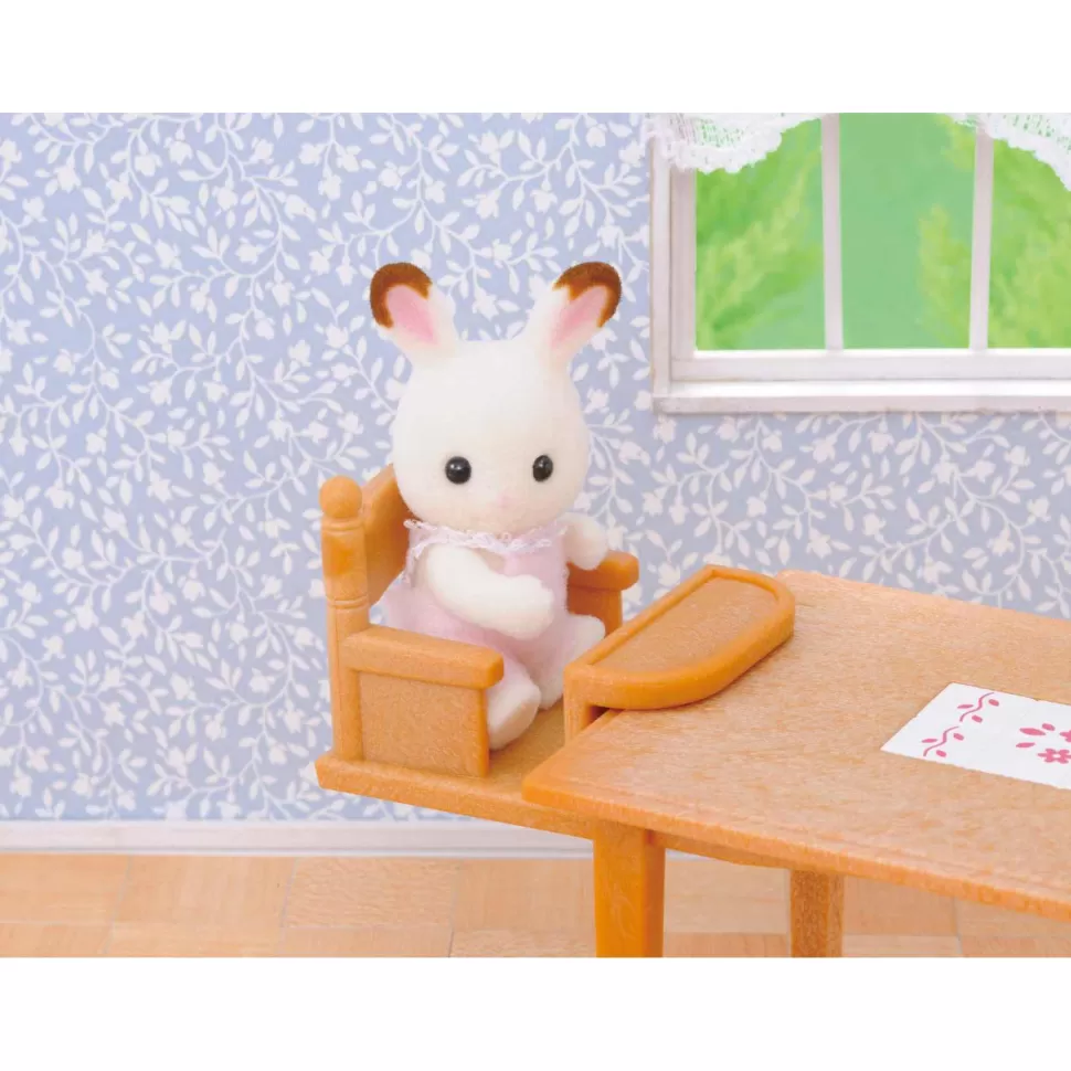Sylvanian Families Set De Mesa De Comedor Con Sillas* Figuras Y Minimundos
