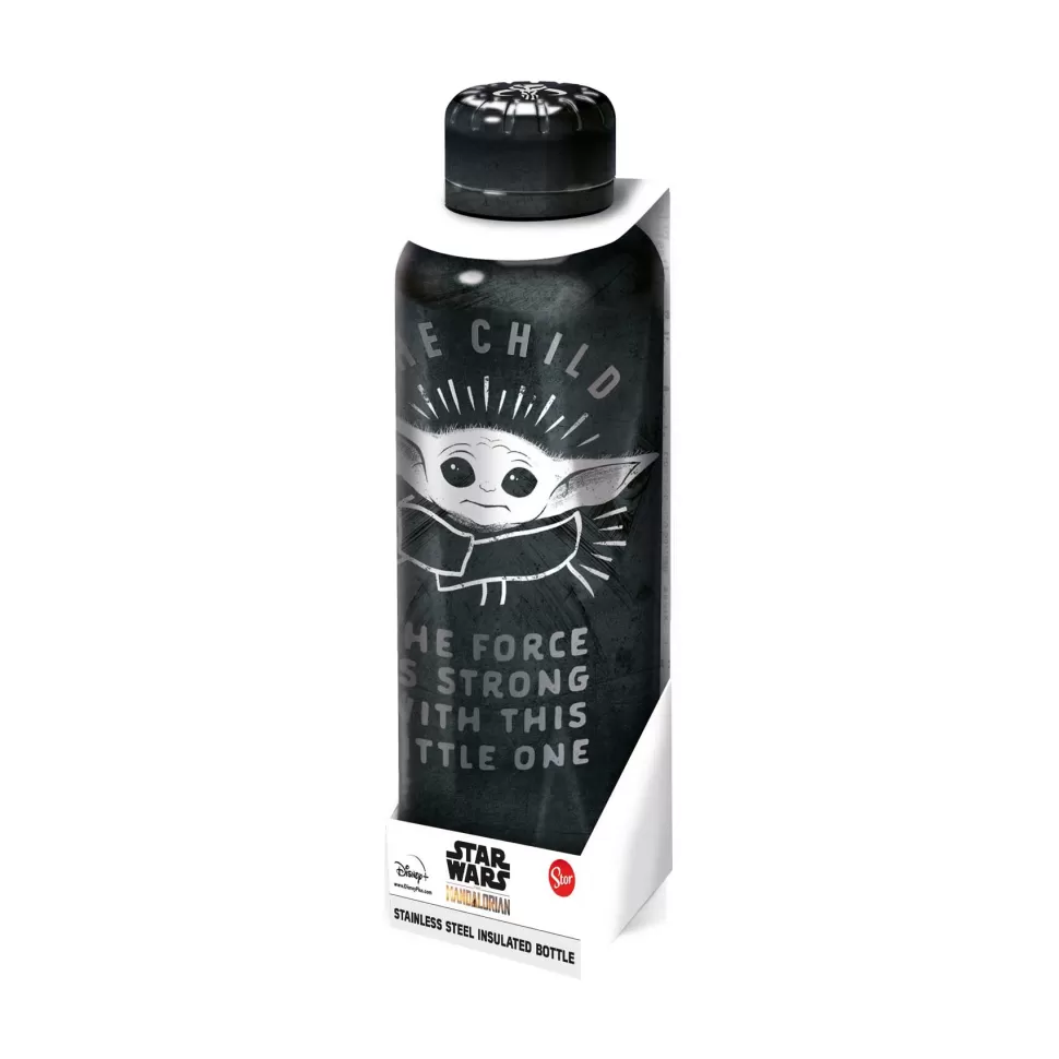 The Mandalorian Botella Termo De Acero Inoxidable The Child 515 Ml* Vuelta Al Cole