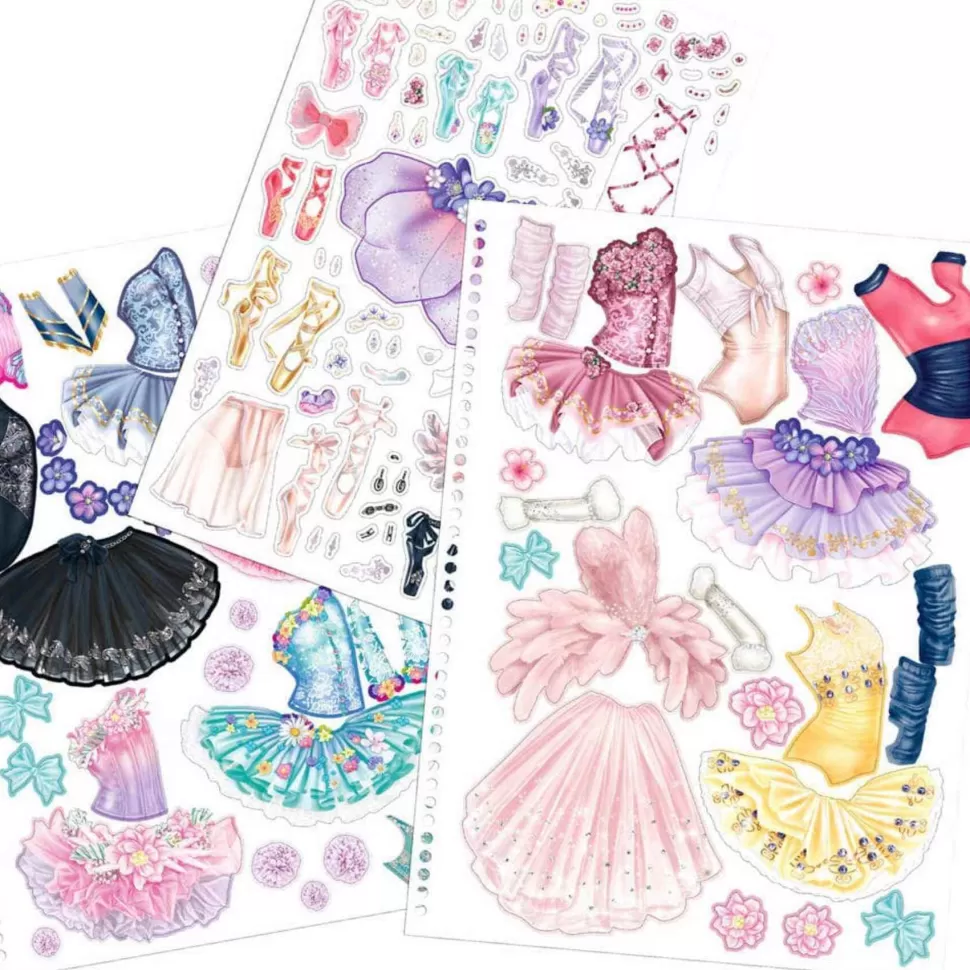 TopModel Manualidades^Top Model Create Your Libro Colorido Ballet