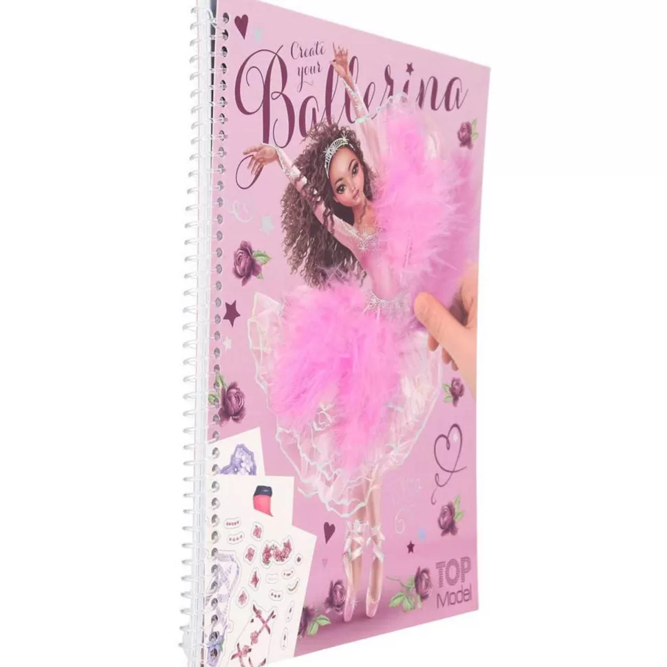 TopModel Manualidades^Top Model Create Your Libro Colorido Ballet