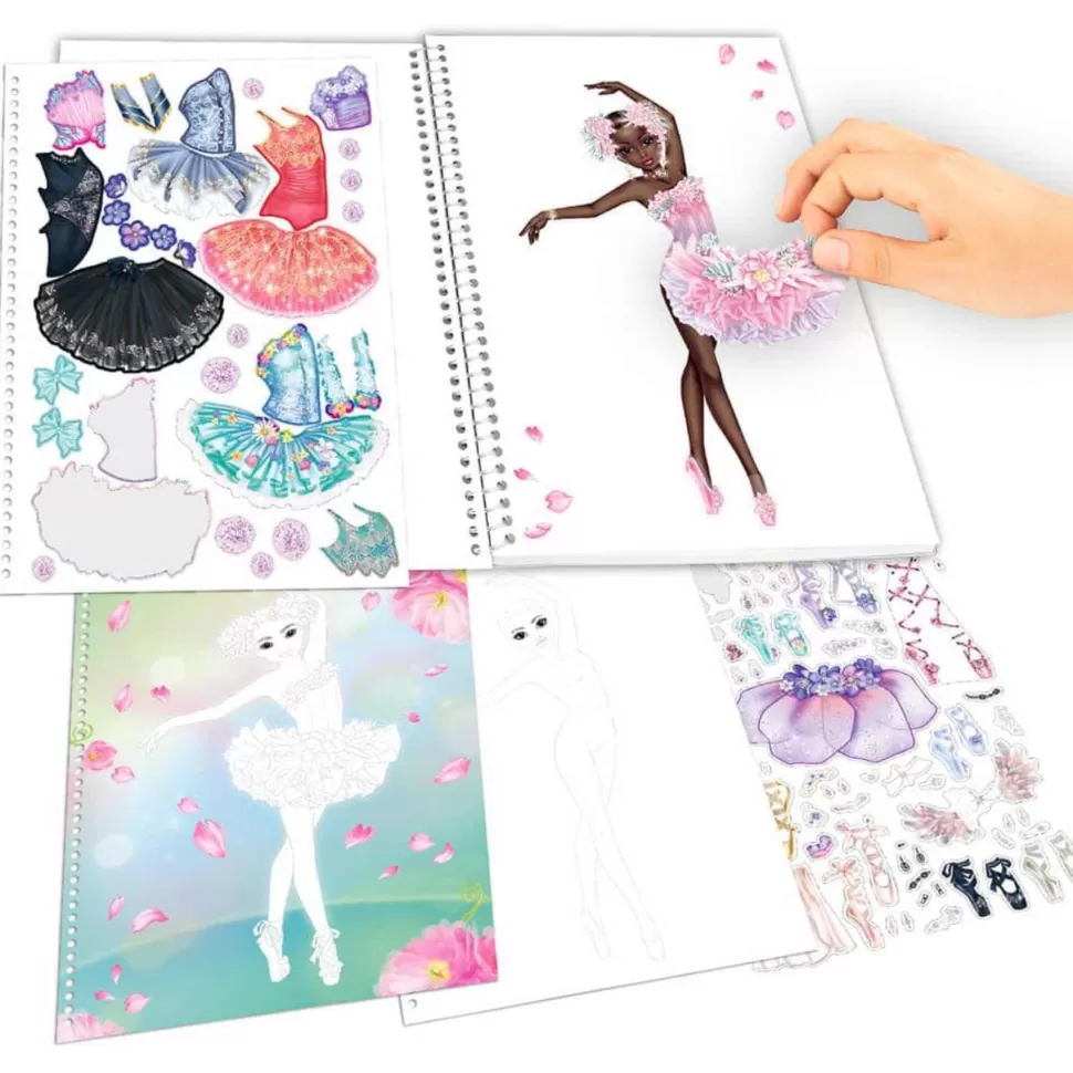 TopModel Manualidades^Top Model Create Your Libro Colorido Ballet