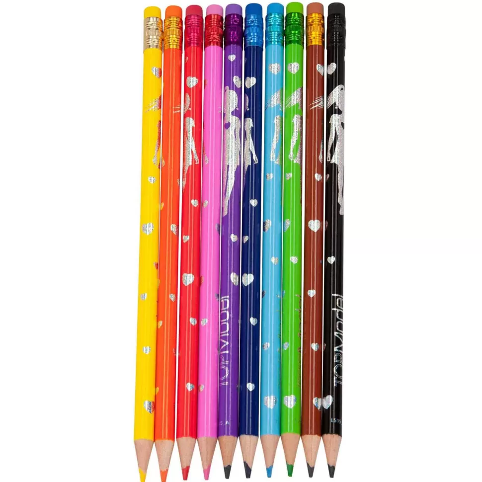 TopModel Top Model Lapices De Colores* Manualidades