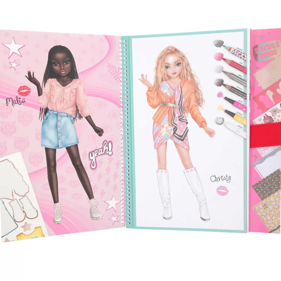 TopModel Manualidades^Top Model Libro Para Colorear Especial
