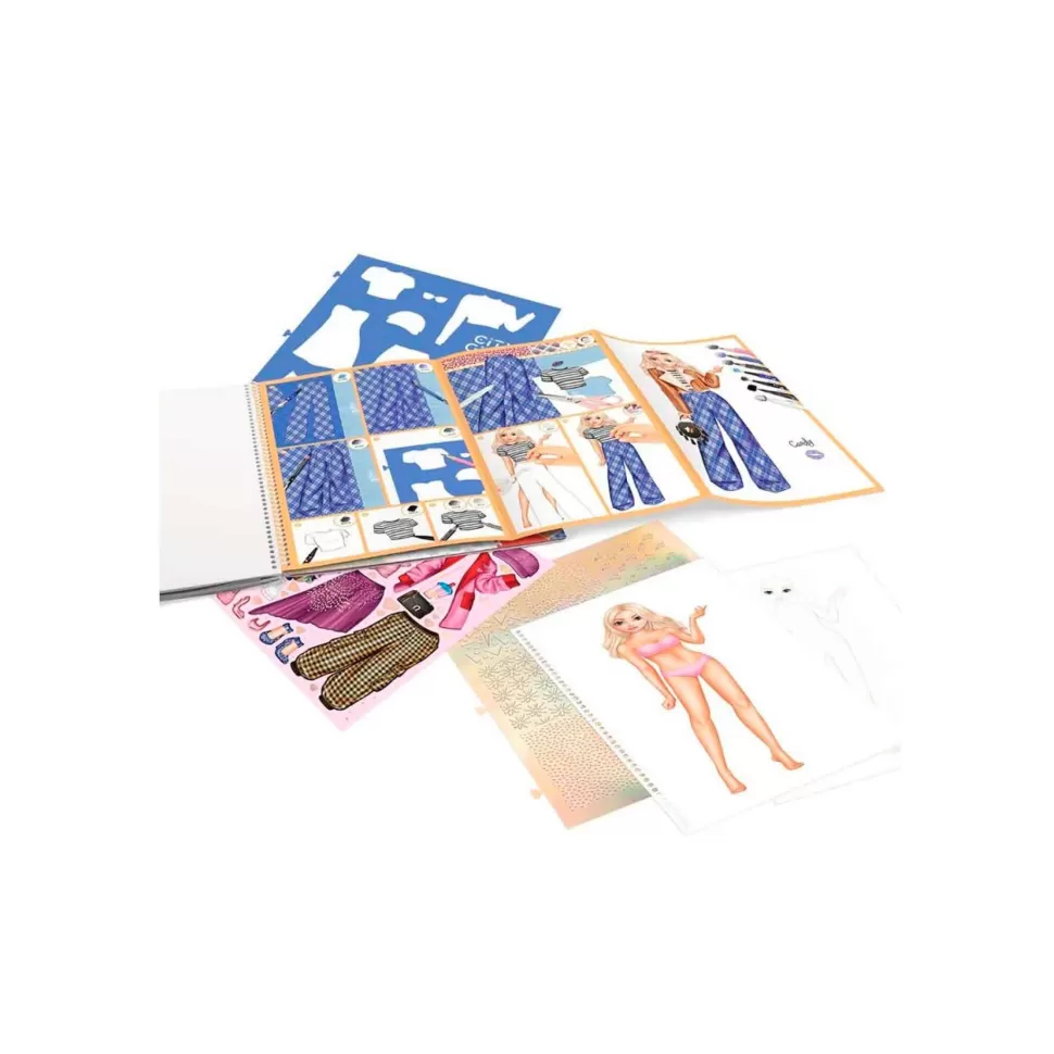 TopModel Top Model Libro Para Colorear Especial* Manualidades