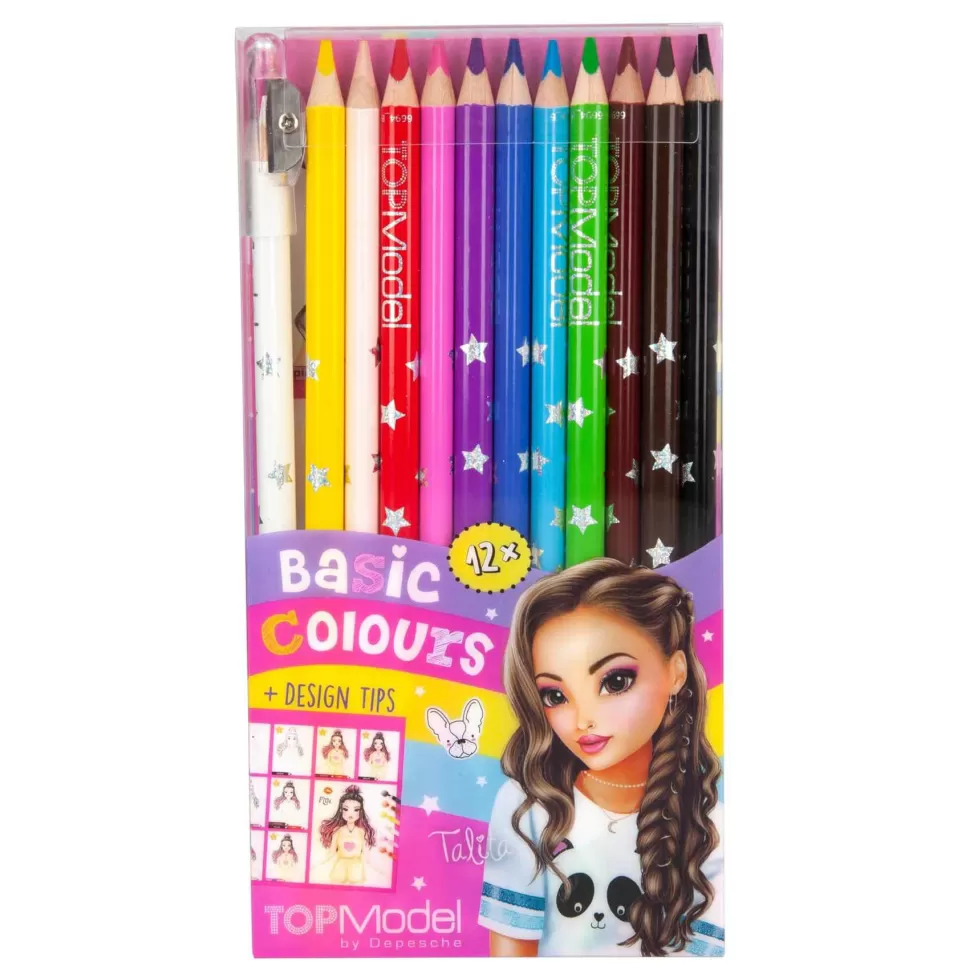 TopModel Top Model Set 12 Lapices De Colores* Vuelta Al Cole