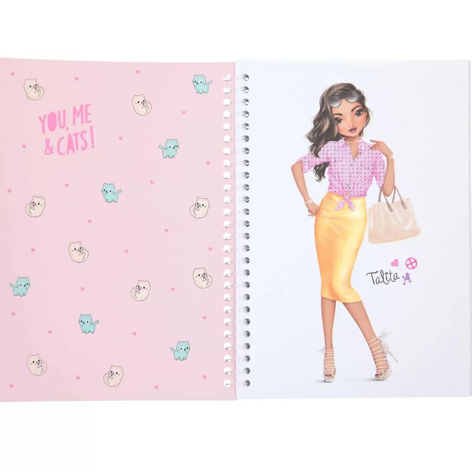 TopModel Cuaderno Colorear Figurines Con Sus Mascotas* Manualidades