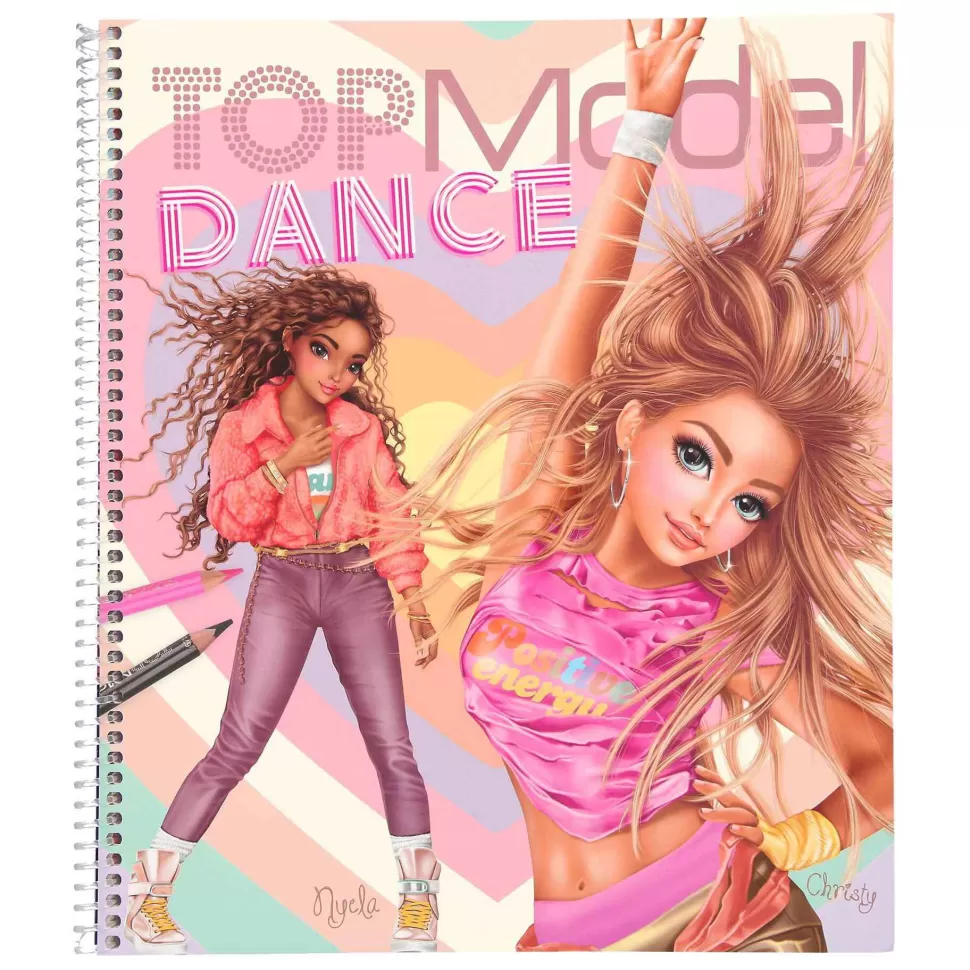 TopModel Manualidades^ Cuaderno Para Colorear Dance
