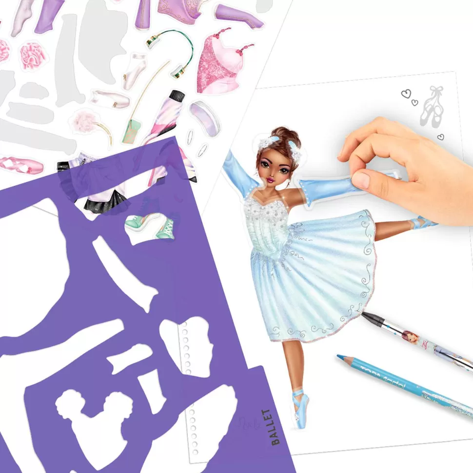 TopModel Manualidades^ Cuaderno Para Colorear Dance