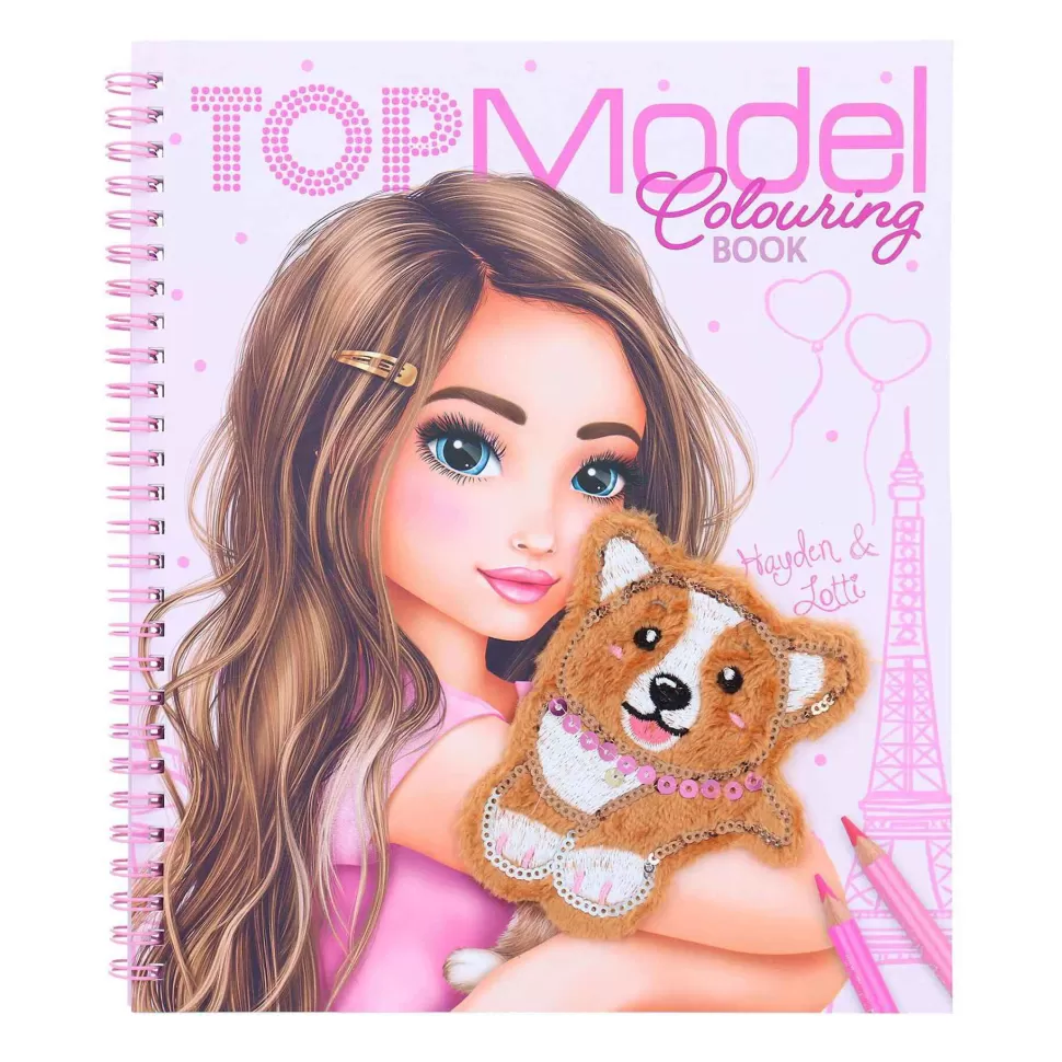TopModel Libro Colorear Perrito Corgi* Manualidades