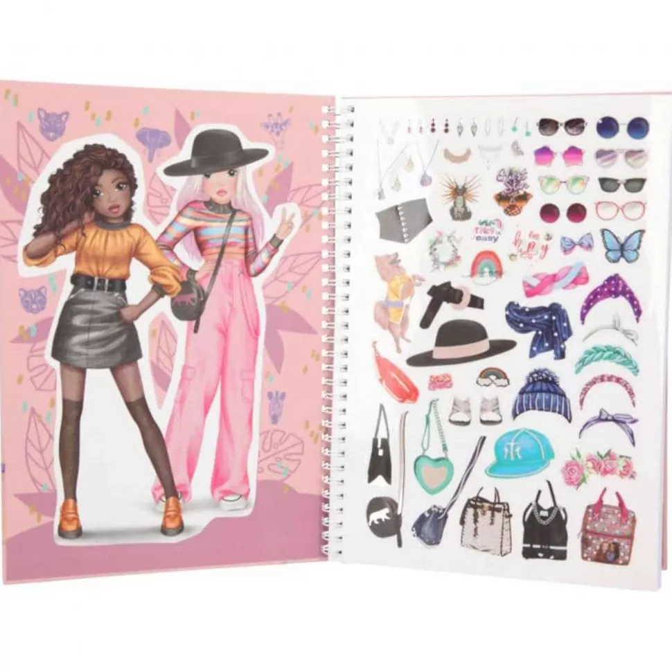 TopModel Manualidades^ Libro De Colorear Con Set De Colores