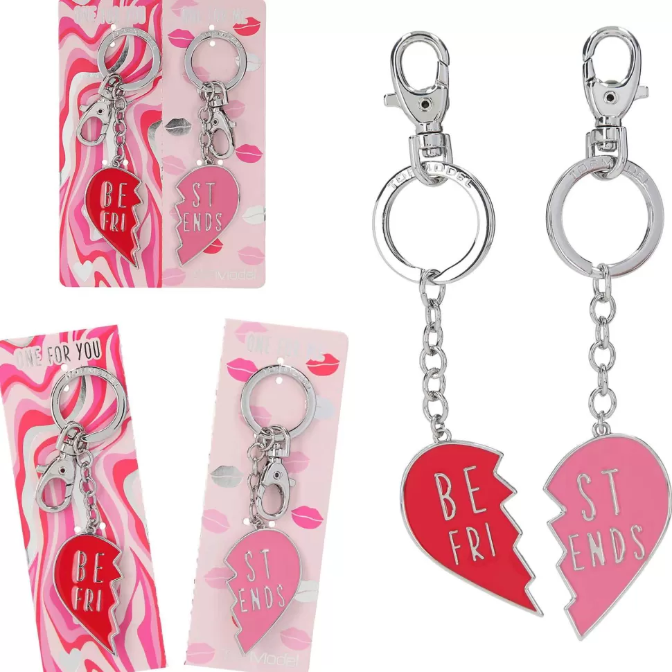 TopModel Llavero Corazon Roto Conjunto De 2 Bff Diferentes Modelos* Vuelta Al Cole