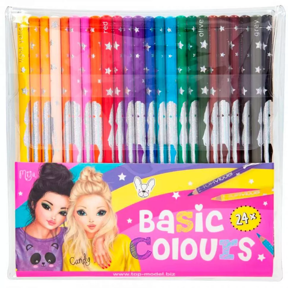 TopModel Set 24 Lapices De Colores* Vuelta Al Cole