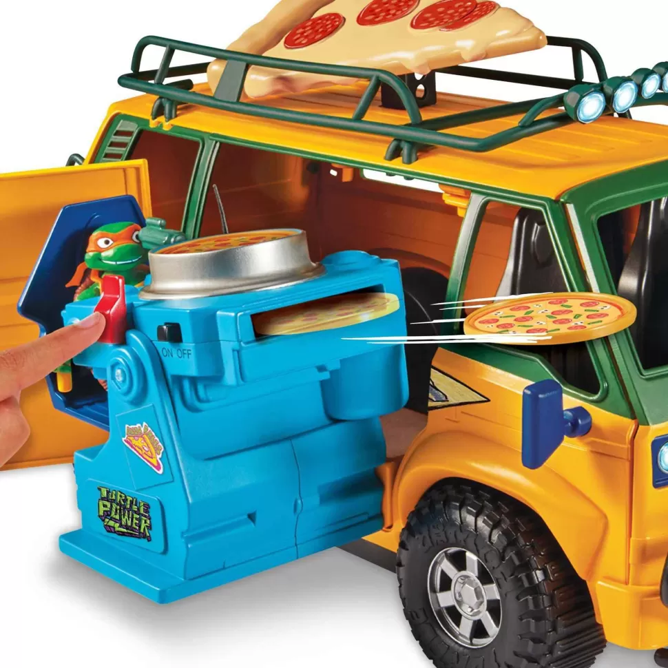 Tortugas Ninja Pizza Van Vehiculo Ninja Turtles Caos Mutante* Peluches