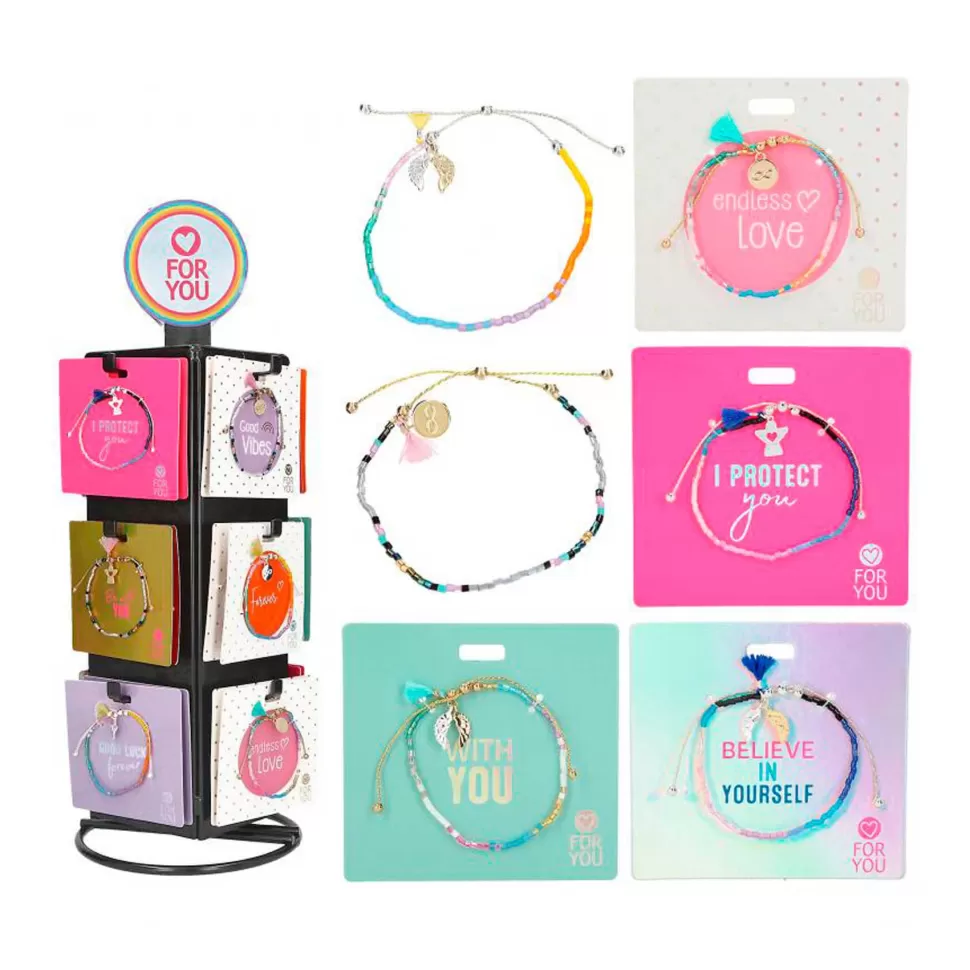 TopModel Trend Pulsera De Perlas Proteccion Y Amor Diferentes Modelos* Juguetes De Imitación Y Hogar