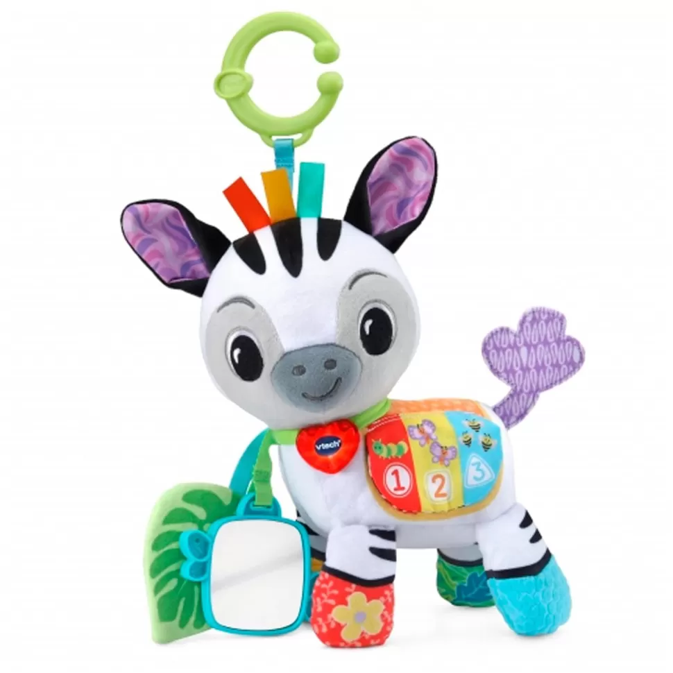 VTech Primera Infancia^ Baby Cebra De Peluche Colores Y Numeros ¡Vamos De Paseo!