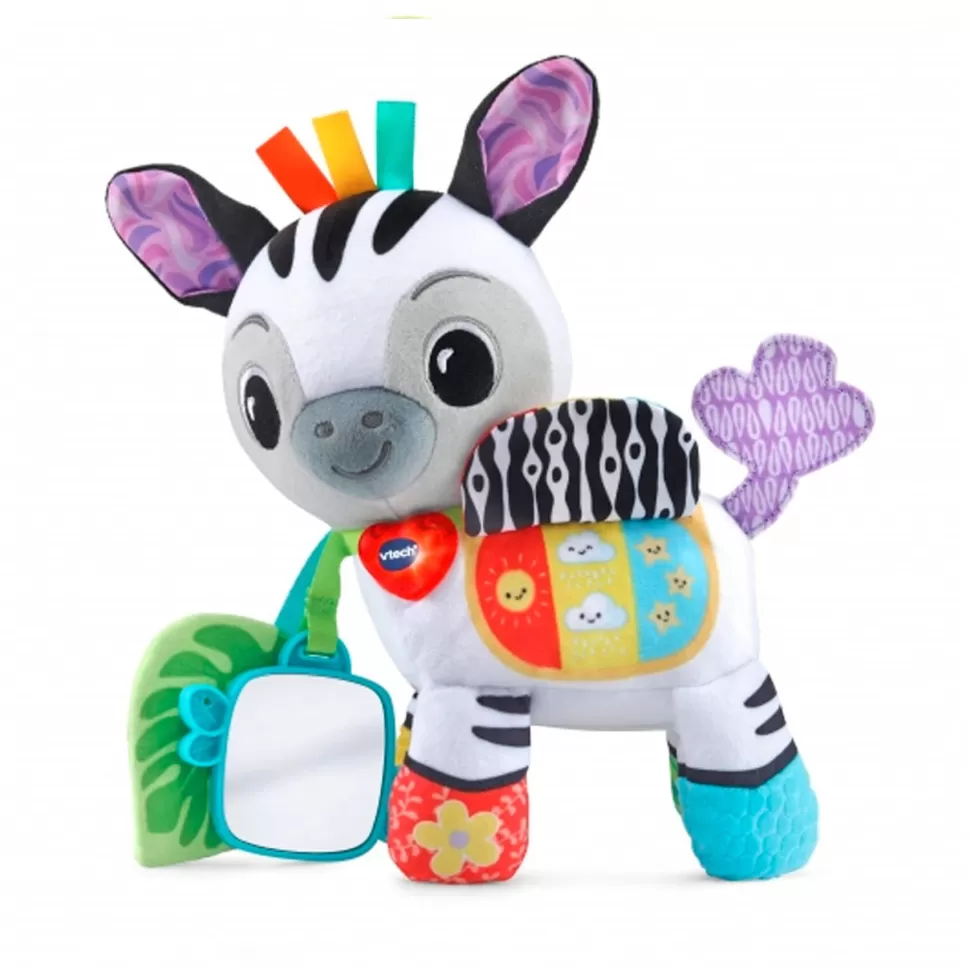 VTech Primera Infancia^ Baby Cebra De Peluche Colores Y Numeros ¡Vamos De Paseo!
